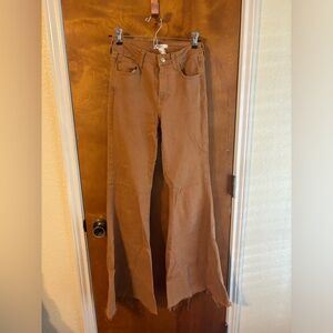 Forever 21 Mid Rise Flare Jeans